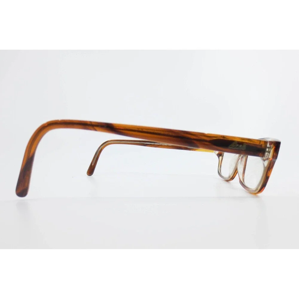 Link Occhiali LINK3197 Brown Tortoise Shell Rectangular Eyeglass Frames